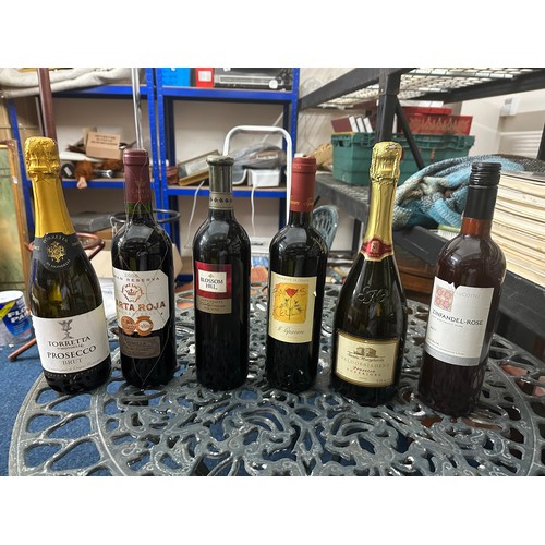 727 - Six Assorted Bottles of Wine