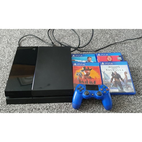 95A - Sony Playstation 4 with controller, games etc