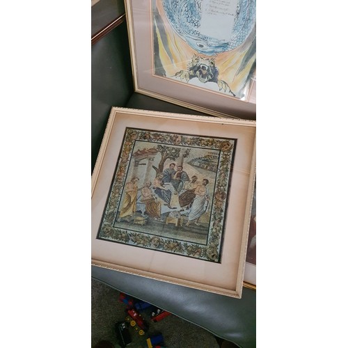 108 - Selection of Religious / Norse quality vintage prints etc - Cleared from local country manor