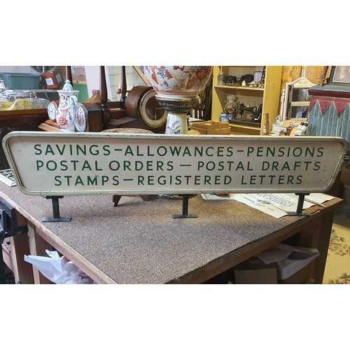 92 - Large Old Original Post Office shop sign