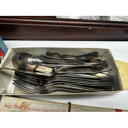 301 - 2 Boxes of Silver Plated Cutlery