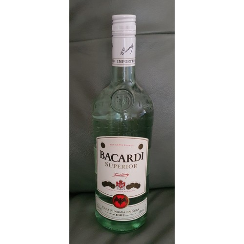 104 - 100cl Bottle of Bacardi