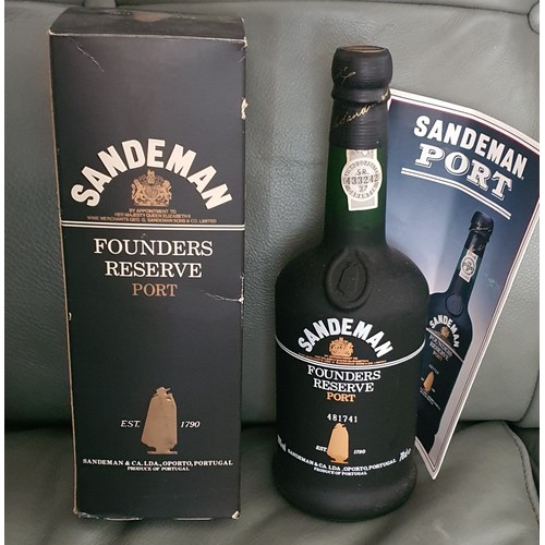 108 - Boxed Sandeman Founders Reserve Port 70cl