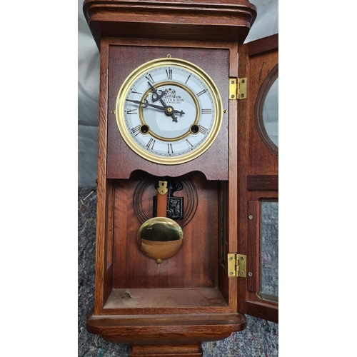 364 - A P Watts & Sons Case Clock in Very Good Condition