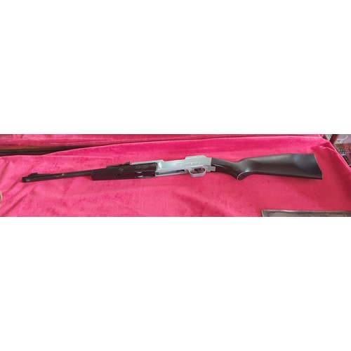 69 - Vintage Air Rifle with case