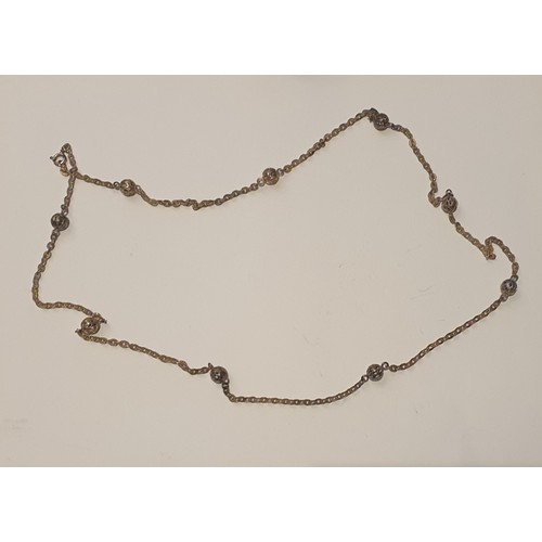 88 - Vintage Hallmarked 925 Silver necklace chain