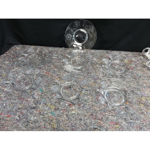 143 - Shelf of Good Quality Crystal & Cut Glass