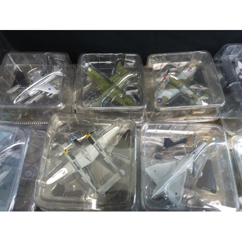 247 - Large Collection of Del Prado Aircraft of the Aces Model Planes (all Mint and Packaged) 50 in total