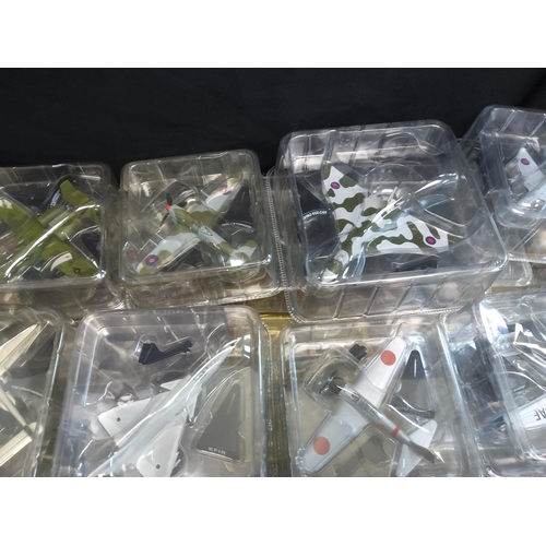 247 - Large Collection of Del Prado Aircraft of the Aces Model Planes (all Mint and Packaged) 50 in total