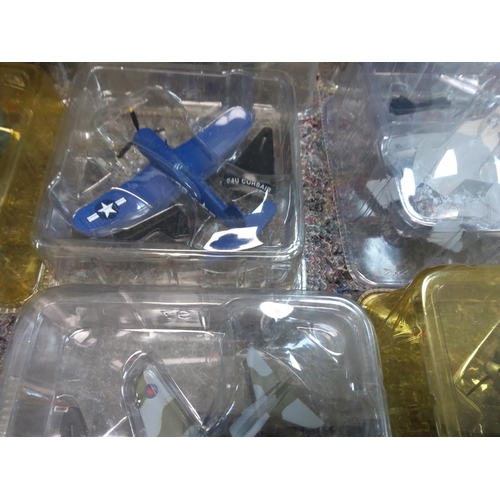 247 - Large Collection of Del Prado Aircraft of the Aces Model Planes (all Mint and Packaged) 50 in total