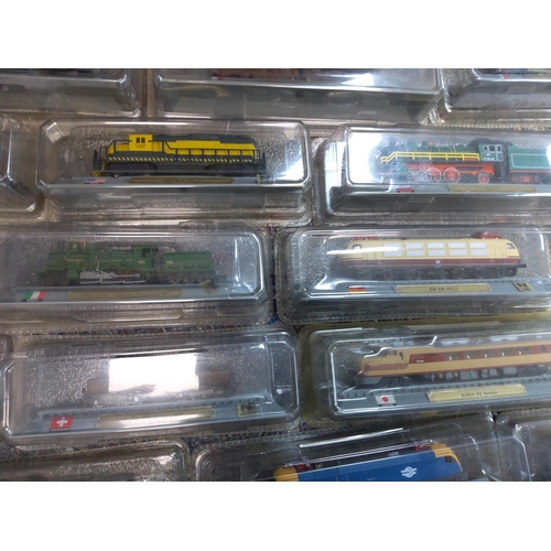 248 - Large Lot of Mint and Packaged Del Prado Trains (54 in total)