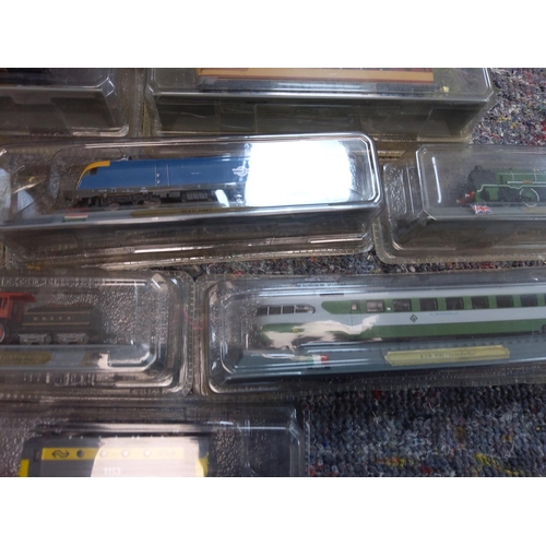 248 - Large Lot of Mint and Packaged Del Prado Trains (54 in total)