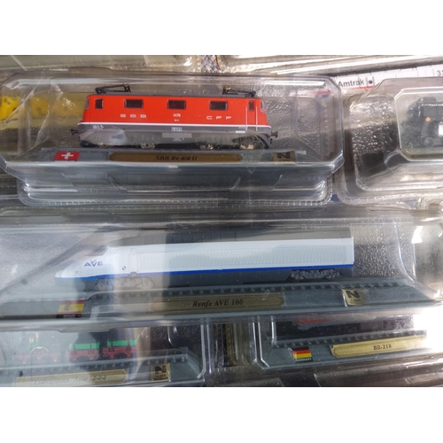 248 - Large Lot of Mint and Packaged Del Prado Trains (54 in total)