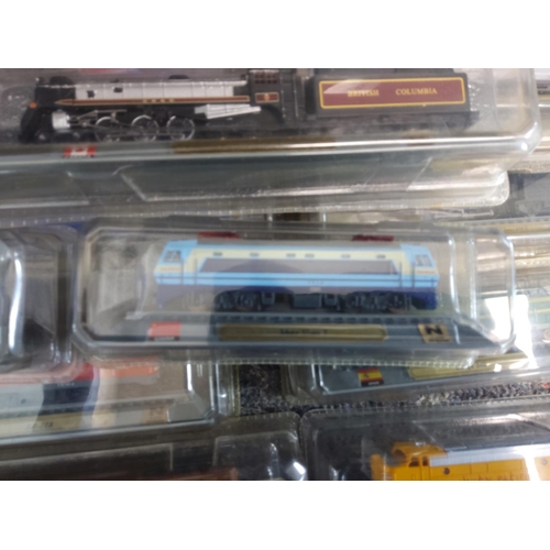 248 - Large Lot of Mint and Packaged Del Prado Trains (54 in total)