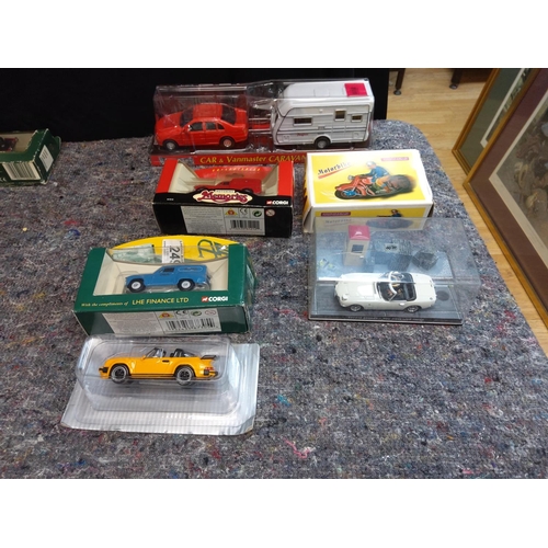 249 - Collection of Various Mostly Mint and Packaged Diecast Cars incl. Corgi  James Bond etc