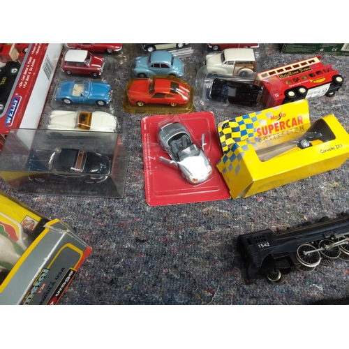 249 - Collection of Various Mostly Mint and Packaged Diecast Cars incl. Corgi  James Bond etc