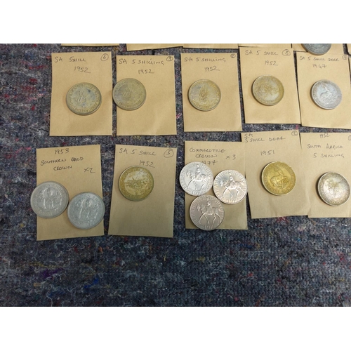 258 - Good Collection of Mostly 40s & 50s South African and Southern Rhodesian Coins