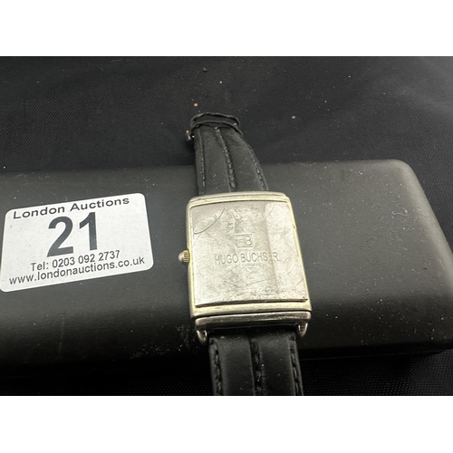 21 - Vintage Hugo Buscher Reverso Watch