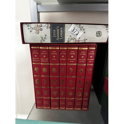 373 - Collection of Jane Austen Folio Society Books