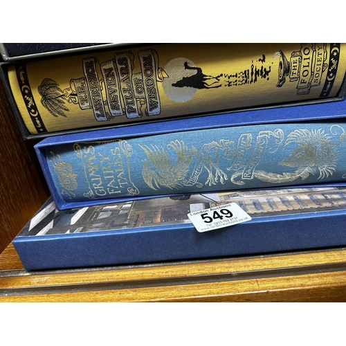 549 - Folio Society: 5 Various Titles