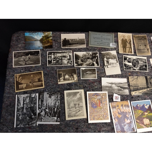 115 - Lot of Assorted Ephemera 1940s/50s incl. Programmes, Cunard Line, Football etc Including Crystal Pal... 