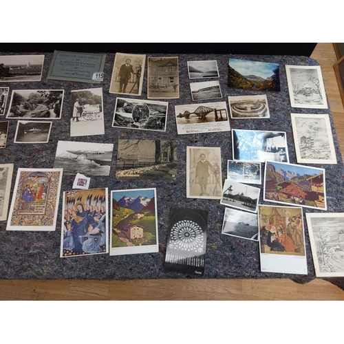 115 - Lot of Assorted Ephemera 1940s/50s incl. Programmes, Cunard Line, Football etc Including Crystal Pal... 