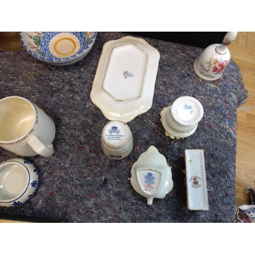 123 - Box of Various Bric a Brac incl. Lladro etc