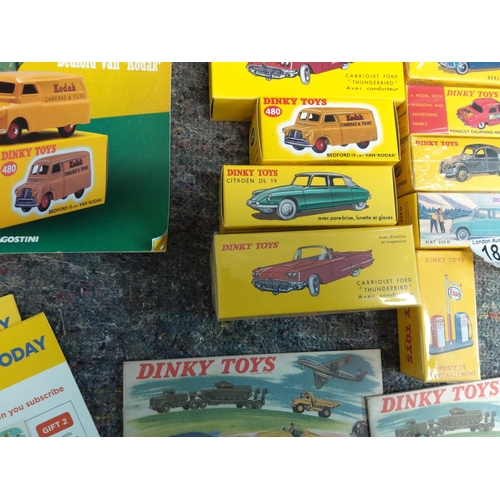 184 - Collection of De'Agostini Dinky Cars Mint and Boxed & Mostly Sealed