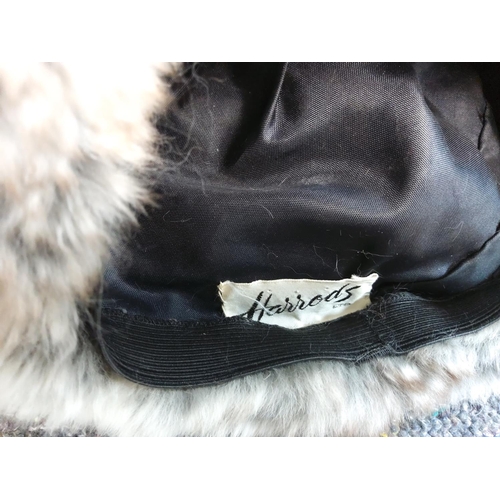 211 - Vintage Harrods Fur Hat