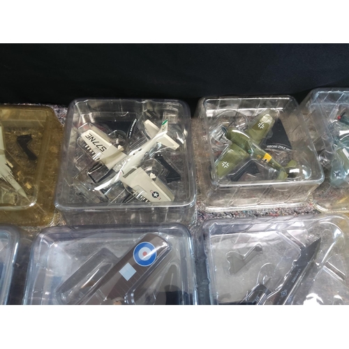 247 - Large Collection of Del Prado Aircraft of the Aces Model Planes (all Mint and Packaged) 50 in total