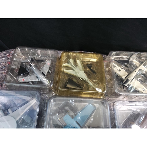 247 - Large Collection of Del Prado Aircraft of the Aces Model Planes (all Mint and Packaged) 50 in total