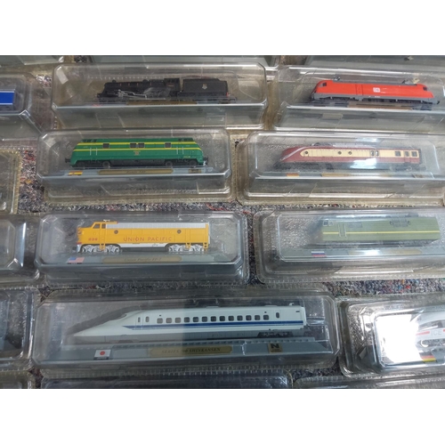 248 - Large Lot of Mint and Packaged Del Prado Trains (54 in total)