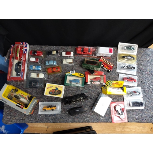 249 - Collection of Various Mostly Mint and Packaged Diecast Cars incl. Corgi  James Bond etc