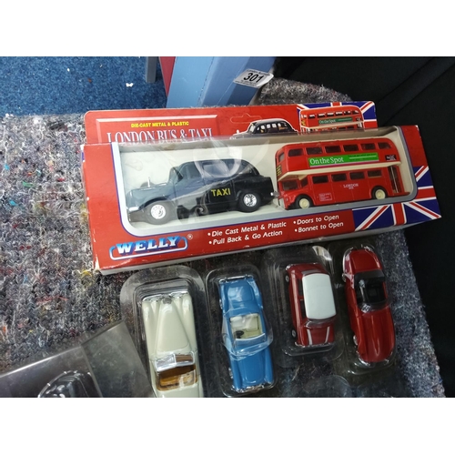 249 - Collection of Various Mostly Mint and Packaged Diecast Cars incl. Corgi  James Bond etc