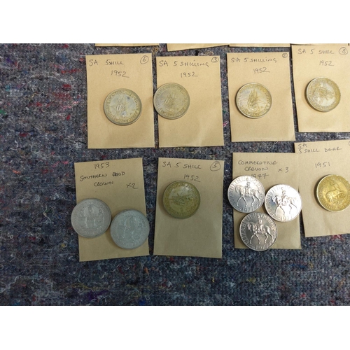 258 - Good Collection of Mostly 40s & 50s South African and Southern Rhodesian Coins