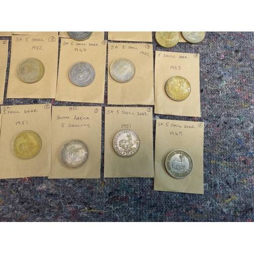 258 - Good Collection of Mostly 40s & 50s South African and Southern Rhodesian Coins