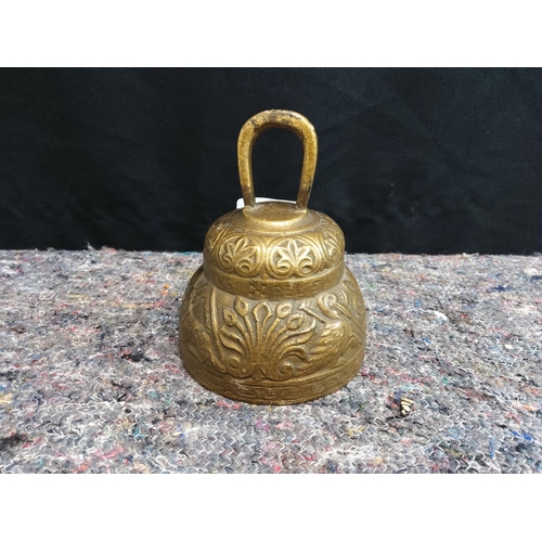 265 - Old Brass Sanctuary Bell 95cm