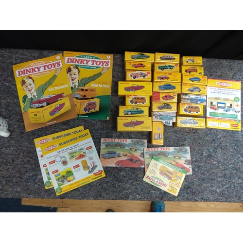 184 - Collection of De'Agostini Dinky Cars Mint and Boxed & Mostly Sealed