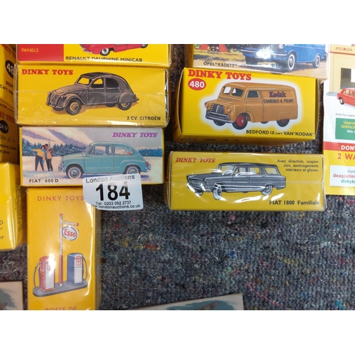 184 - Collection of De'Agostini Dinky Cars Mint and Boxed & Mostly Sealed