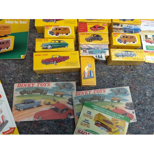 184 - Collection of De'Agostini Dinky Cars Mint and Boxed & Mostly Sealed