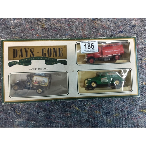 186 - Set of Days Gone By Diecast Vehicles