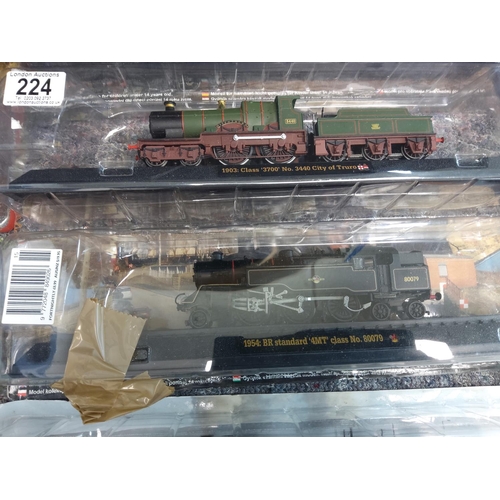 224 - Collection of 15 Great British Locomotive Trains