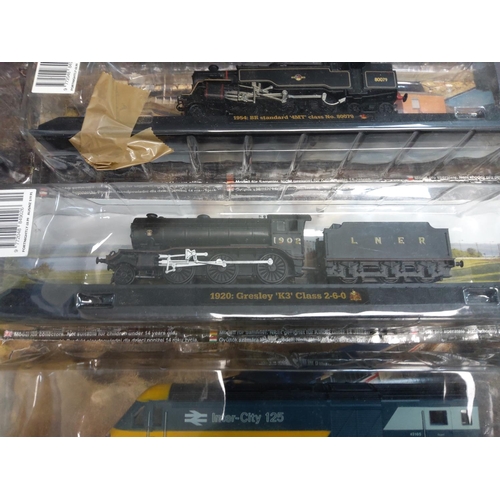 224 - Collection of 15 Great British Locomotive Trains