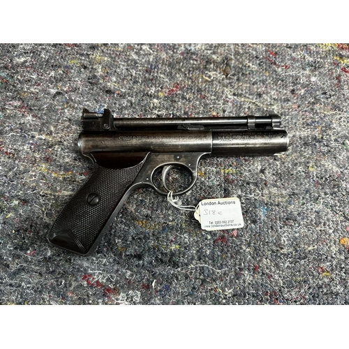 318D - Webley Junior Air Pistolc.1950 .177