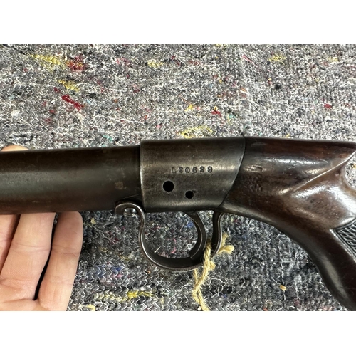 318F - BSA Air Rifle .177 Cal Under Lever c. 1924. Serial No L20629