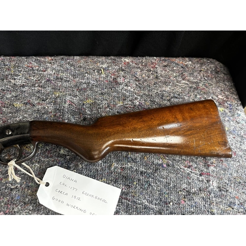 318H - Diana Break Barrel Air Rifle c.1912