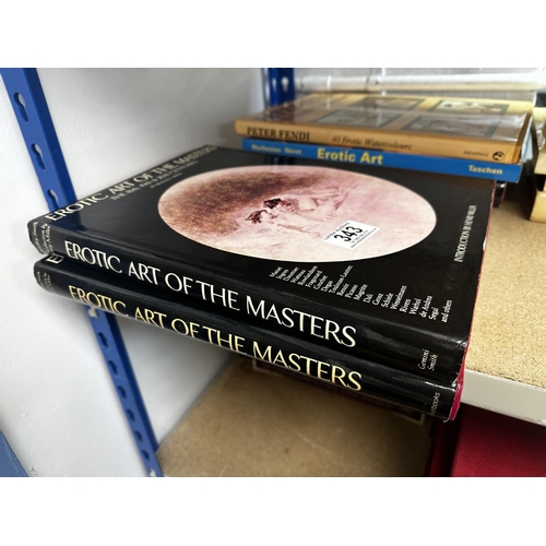 343 - 2 Copies of Erotic Art of the Masters