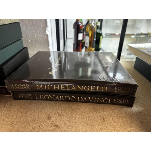 346 - Folio Society: Michelangelo & Leonardo da Vinci