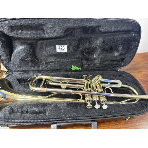 423 - John Packer 151 Trumpet with Carry Case