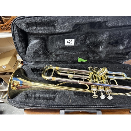 423 - John Packer 151 Trumpet with Carry Case